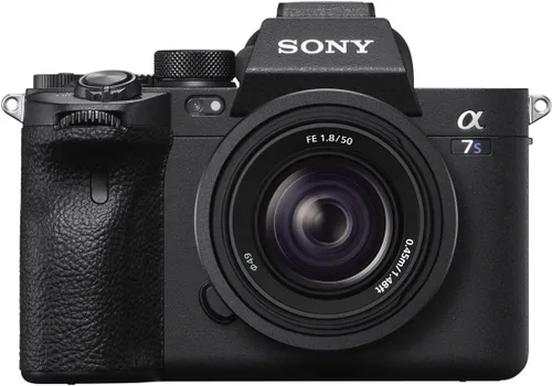 Miniatura 3 de Sony A7s III - Cuerpo de cámara sin espejo de marco completo con kit de lente FE 1.969 in F1.8 ILCE-7SM3/B + SEL50F18F con LED de video fotográfico