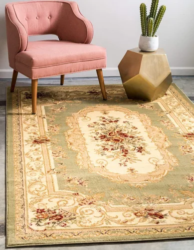 Miniatura 19 de Unique Loom Versailles Collection - Alfombra tradicional clásica con motivo floral, colección Versailles