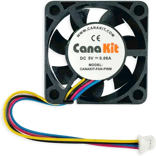 Miniatura 5 de CanaKit - Raspberry Pi 5 Kit de inicio PRO - Negro Turbina (Edición de 128 GB) (4GB de RAM)