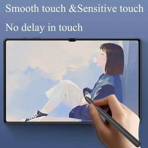 Miniatura 5 de Paquete de 1 protector de pantalla de privacidad para Samsung Galaxy Tab S10 Plus/Samsung Galaxy Tab S9 Plus 2023/Samsung Galaxy Tab S8 Plus
