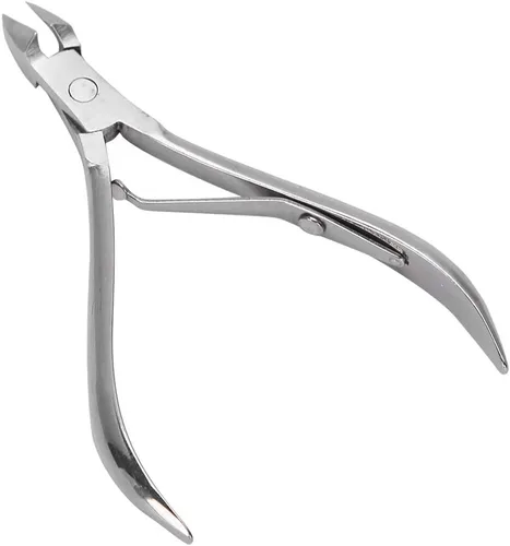Miniatura 8 de Dioche Cortador de cutículas, cortador de cutículas, pinzas de cutícula, de acero inoxidable, para piel muerta, tijeras para pedicura, manicura
