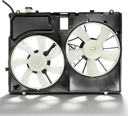 Miniatura 23 de Ensamble de ventilador de refrigeración del radiador PartsFlow para BMW 325Ci/330Ci/320i/325i/325xi/330i/323Ci/323i/328Ci/328i 1999-2006 64546905076