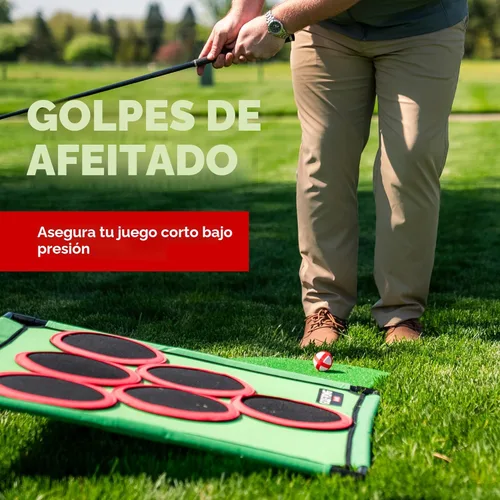 Miniatura 7 de Juego de Golf Pong Edición Versus, (Paquete de 2) Juego de Patio, Juego de Césped Gigante, Juego de Golf de Astillado Portátil