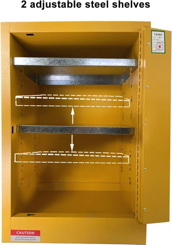 Miniatura 4 de koxuyim - Gabinetes de Almacenamiento de Riesgo, 18.1" de profundidad x 23.2" de ancho x 35.4" de alto, Gabinete de Seguridad Industrial, Gabinete a