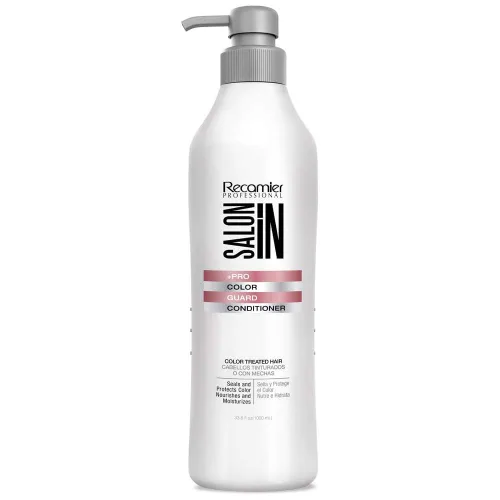Miniatura 3 de Salon In by Recamier - Juego de champú y acondicionador Color Guard + tratamiento sin enjuague para cabello teñido Ayuda a preservar la vitalidad