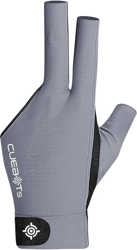 Miniatura 5 de Guantes de piscina para mano izquierda, guantes de billar de 3 dedos, control de taco de baja fricción, malla transpirable y ajuste ajustable, Oliva
