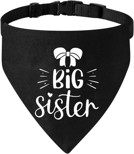 Miniatura 8 de El mejor collar de bandana de boda para perro, bandana de compromiso ajustable para mascotas con hebilla de liberación rápida y anillo en D