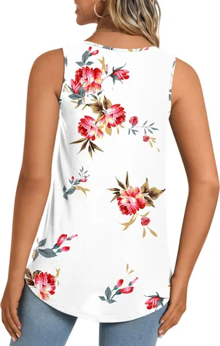 Miniatura 3 de LONGYUAN - Camisetas sin mangas para mujer