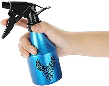 Miniatura 6 de Botella de spray de aluminio profesional de 10.1 fl oz, rociador de presión para flores de agua doméstica con peluquería botella de spray de jabón
