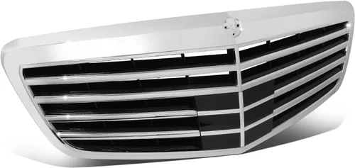 Miniatura 7 de DNA MOTORING Rejilla horizontal estilo fábrica con ranura para placa y rejilla compatible con Mercedes-Benz SLK280 06-08 / 09-11 SLK300 / 05-11