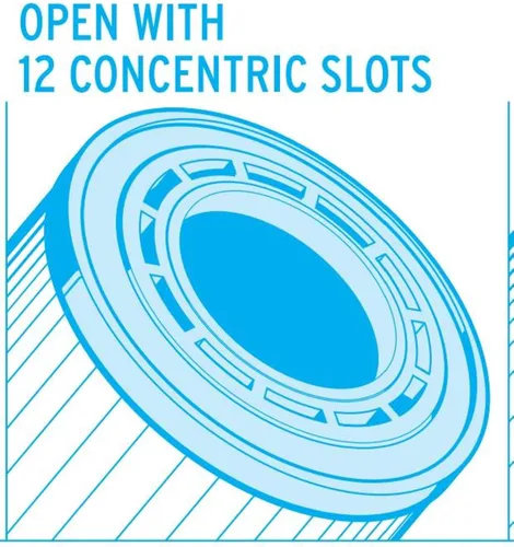 Miniatura 8 de Unicel SC3-SR100 - Cartucho de filtro de repuesto para piscina, 102 pies cuadrados, 3 onzas, 195 pliegues, compatible con modelos Sta-Rite Posi-Flo