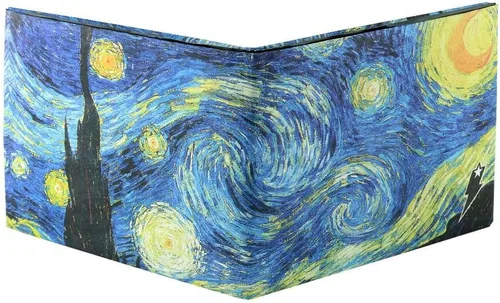 Miniatura 20 de SUPERVEK Cartera de papel: cartera delgada vegana, delgada, resistente al desgarro y al agua para hombre, The Great Wave, Regular