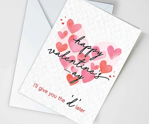 Miniatura 3 de Tarjeta de San Valentín sucia para ella, divertida y sexy tarjeta de San Valentín para adultos, novia, esposa, tarjeta de amor traviesa y obscena