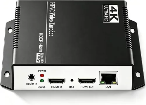 Miniatura 10 de H.265 H.264 Decodificador de vídeo IP - HDMI VGA CVBS Audio Streaming Decodificador - RTMP HLS RTSP UDP SRT para cámara IP