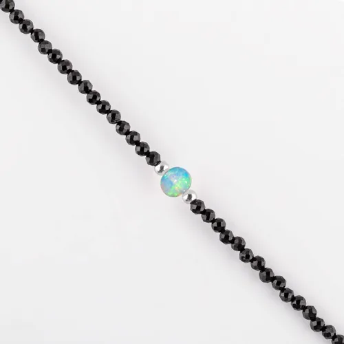 Miniatura 24 de Multi Gemstone Dainty Choker Bracelet