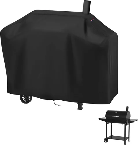 Miniatura 23 de Cubierta de parrilla de 48 pulgadas para parrilla Blackstone, cubiertas impermeables para exteriores para parrilla superior plana, cubierta