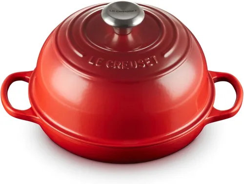 Le Creuset Horno de pan de hierro fundido esmaltado, Cereza Cerise
