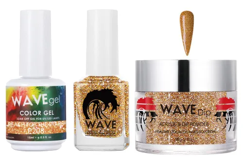 Miniatura 58 de WAVEGEL - Juego de gel de remojo, laca de uñas y polvo acrílico a juego - Colección Simplicity - #P109 Blizzard