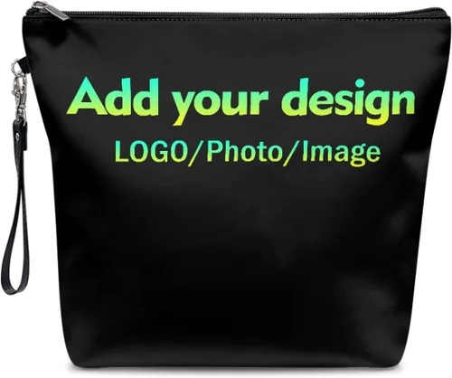 Miniatura 17 de Bonita bolsa pequeña de cosméticos, mini bolsa de maquillaje para mujeres y niñas, bolsa pequeña de aseo de viaje de cuero PU, organizador