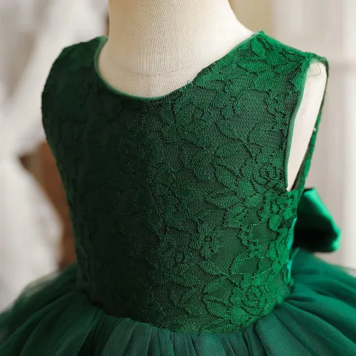 Miniatura 3 de NNJXD Baby Girl Princess Dress Bowknot Sequins Dresses