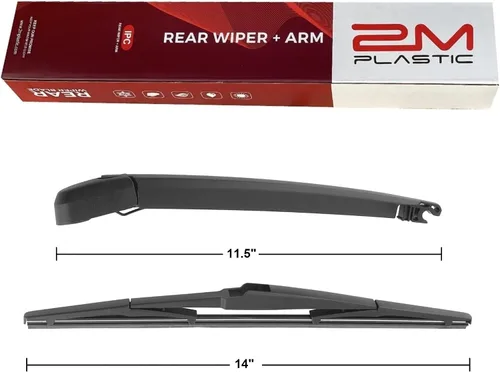 Reemplazo del estilo del OEM de la fábrica de la cuchilla del brazo del limpiaparabrisas trasero para Hyundai SANTA FE 2007-2012