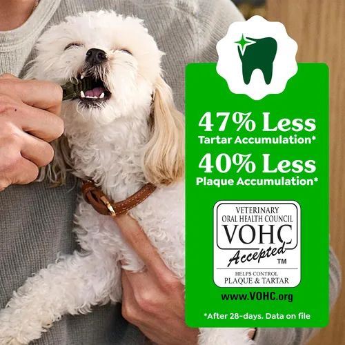 Miniatura 6 de Greenies Golosinas naturales recomendadas por veterinarios para el control de peso de perros adultos de tamaño pequeño, 27 onzas. Paquete de 45