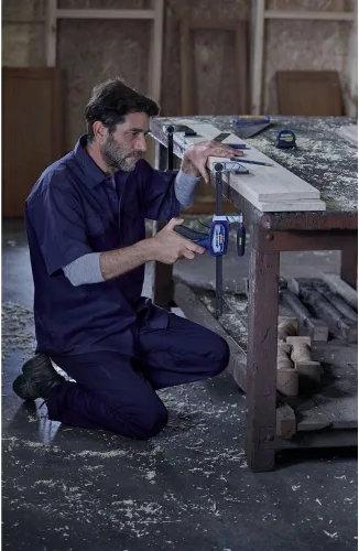 Miniatura 7 de IRWIN Abrazaderas QUICK-GRIP para carpintería Abrazadera híbrida de servicio medio, 12 pulgadas (IRHT83500)