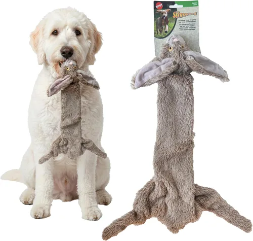 Miniatura 24 de SPOT Skinneeez - Juguete para perros sin relleno con chirriador para todos los perros. Juguete de tira y afloja para razas pequeñas y grandes. 23