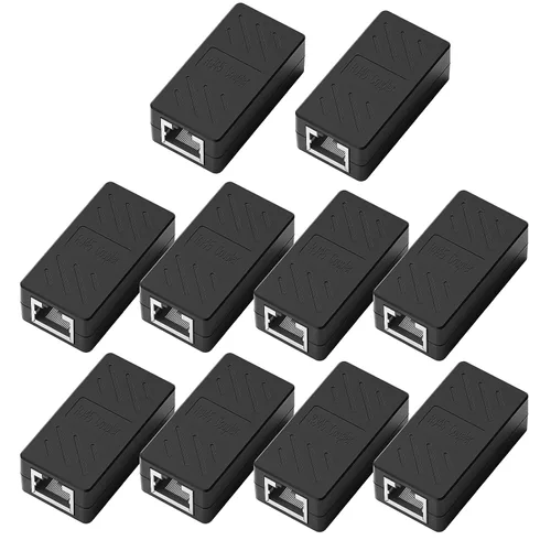 Miniatura 11 de Y.D.F Acoplador RJ45 impermeable IP68, acoplador Ethernet de cobre puro blindado, acoplador Gigabit IP68 impermeable Ethernet al aire libre conector