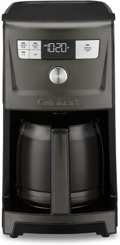 Miniatura 9 de Cuisinart - Cafetera Coffee Maker de 14 tazas PerfecTemp, programable, con jarra de vidrio, función de ajuste de 1-4 tazas, control de intensidad