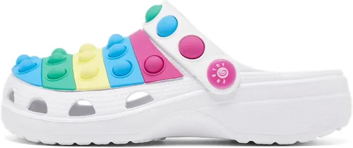 Miniatura 3 de Engtoy Zuecos para niños y niñas, zapatos de jardín sin cordones, sandalias divertidas y ligeras para la playa