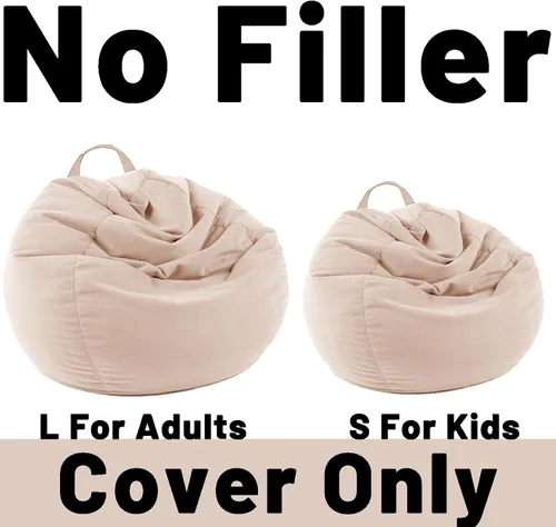 Miniatura 6 de LPMOERA Funda para Silla Puf de Almacenamiento de Animales de Peluche (Sin Relleno) Para Niños y Adultos. Camas Perezosas para Mascotas