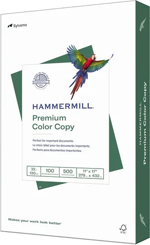 Miniatura 10 de Hammermill 102630 papel para copia digital a color, 32 libras, de 8.5 x 11 pulgadas, tamaño carta, brillo 100, 1 resma de 500 hojas, Blanco