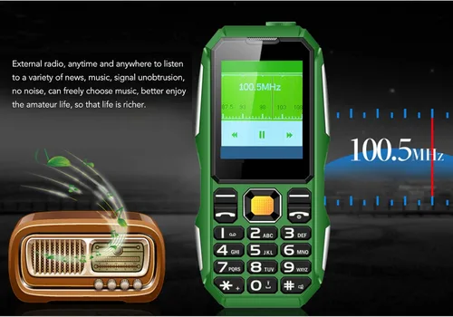 Miniatura 4 de Tangxi Mini teléfono celular resistente para personas mayores, 1.8 pulgadas a prueba de caídas y polvo teléfono móvil al aire libre, batería de 5800