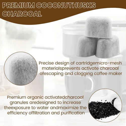 Miniatura 6 de Soporte para filtro de agua y 3 filtros de agua para cafeteras Keurig serie 2.0 compatible con K-Supreme Series, K-Express, K-Slim, K-Elite, K-Duo
