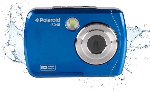 Miniatura 3 de Cámara digital Polaroid IS048 - Pequeña, ligera, impermeable, para compartir instantáneamente, 16 MP, portátil, de mano, cámara de acción (roja)