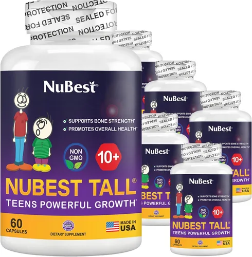 Miniatura 12 de NuBest Alta fórmula de fuerza ósea de alta calidad para 10+, inmunidad mejorada y salud general para mayores de 10 años con calcio, vitamina D3