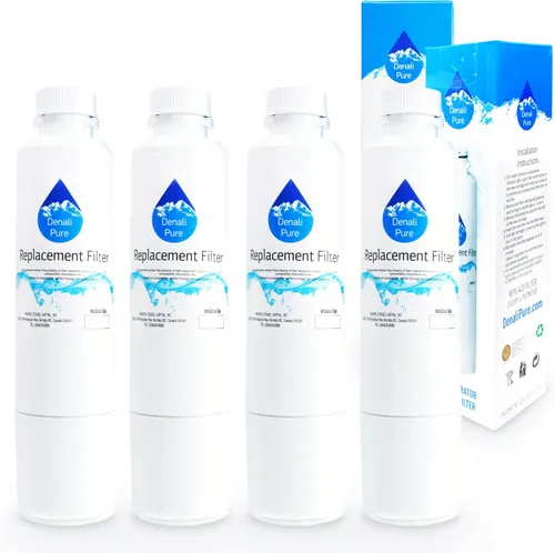 Paquete de 4 filtros de agua de repuesto para refrigerador Samsung RFG297HDWP - Compatible con Samsung DA29-00020B, DA29-00020A, cartucho de filtro