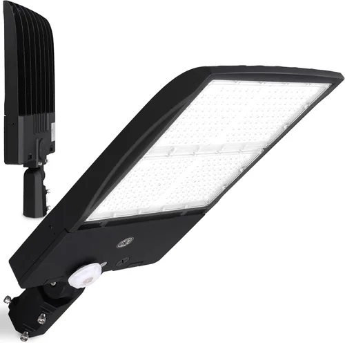 Miniatura 11 de RuggedGrade NextGen III - Luz LED para caja de zapatos de 300 W, 42,000 lúmenes, blanco brillante de 5000 K, montaje de brazo, 277-480 V, carcasa