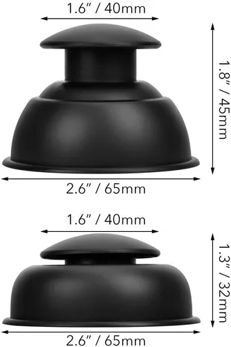 Miniatura 2 de Vasos de silicona para masajes, S