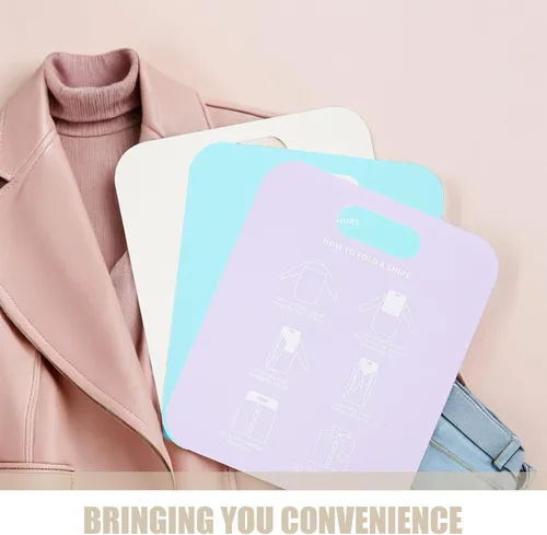 Miniatura 7 de Alipis 3 piezas de tabla de ropa, carpeta de camiseta, tabla plegable, para adultos, camisetas plegables para adultos, disfraces para adultos