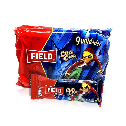 Miniatura 6 de CuaCua Wafer Cubierto Sabor A Chocolate Con Crema Sabor a Vainilla