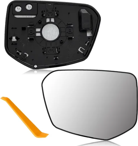 Reemplazo de cristal del espejo lateral del conductor para Honda Civic 2016-2021, Honda Envix 2018-2022, Honda Crider 2019-2022, espejo lateral