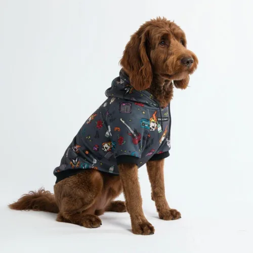 Miniatura 41 de Spark Paws Sudadera con capucha para perro, suéter de primera calidad para perros pequeños, medianos y grandes Trajes cálidos para bulldogs