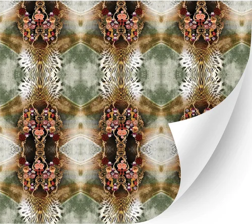 Miniatura 33 de HTV4U Vinilo de transferencia de calor con estampado floral (flor de acacia, 13.5 x 12 pulgadas), vinilo impreso para planchar, papel de prensa