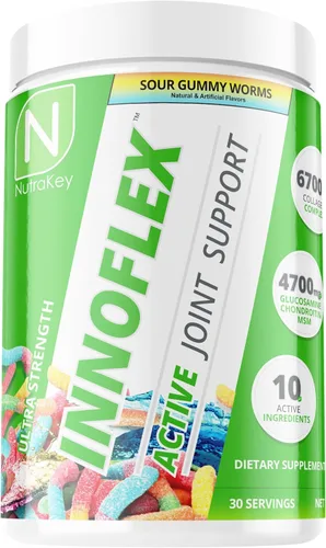 Miniatura 8 de NutraKey Innoflex Glucosamina con Condroitina, Msm, Ácido Hialurónico y Colágeno, 1500mg