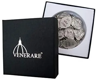 Miniatura 3 de Medalla a Granel Lote de 20 Colgante de Santo de Metal (San Filomena), Metal