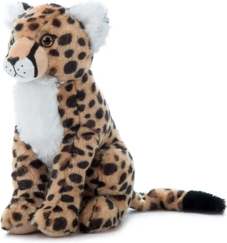 The Petting Zoo Peluche de guepardo, regalos para niños, animales salvajes del zoológico Onez, juguete de peluche de guepardo de 12 pulgadas