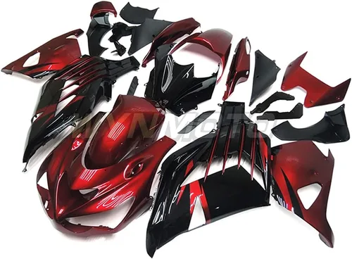 Miniatura 3 de Kit completo de carenado de motocicleta de plástico ABS apto para Kawasaki ZX14R NINJA 2012-2019 ZX-14R 13 14 15 16 17 18 Kit de carrocería de molde