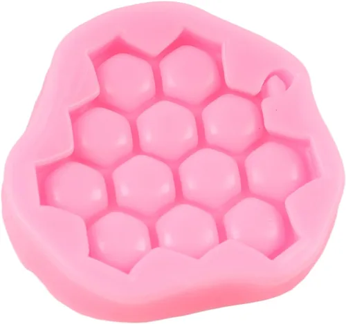 Miniatura 6 de Molde de silicona para colmena de panal, molde de silicona para decoración de pasteles de chocolate, decoración de cupcakes, caramelo de azúcar